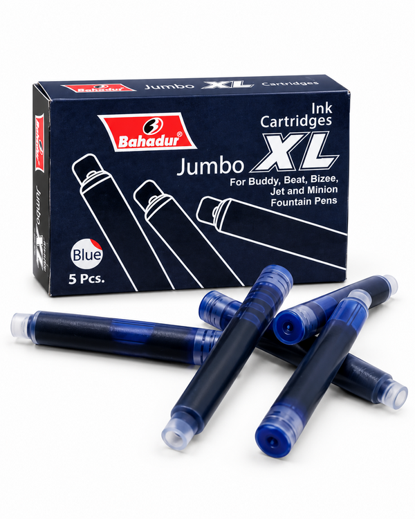 Bahadur Jumbo XL Ink Cartridges – Blue, Pack of 5