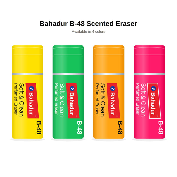 Bahadur B-48 Scented Sleeve Eraser