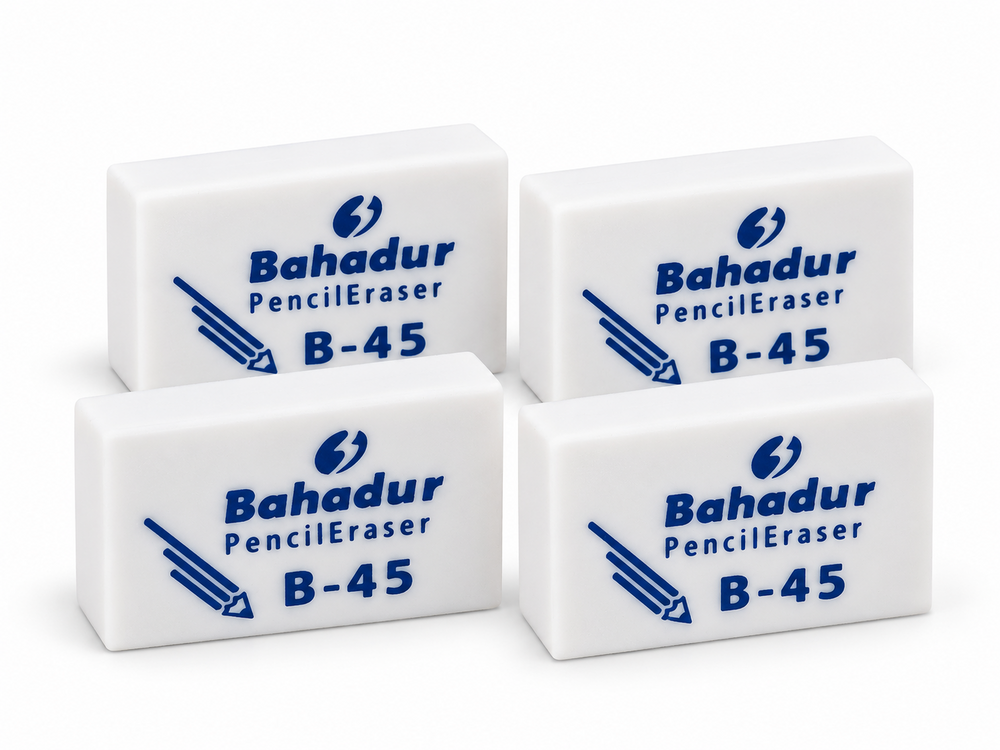 Bahadur B-45 White Pencil Eraser