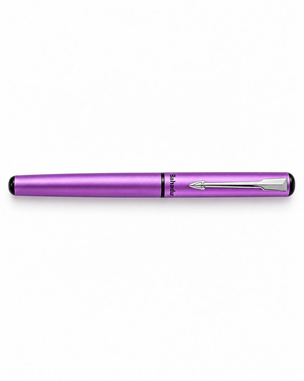 Bahadur 266 Fountain Pen – Slim Glossy Barrel with Steel Clip