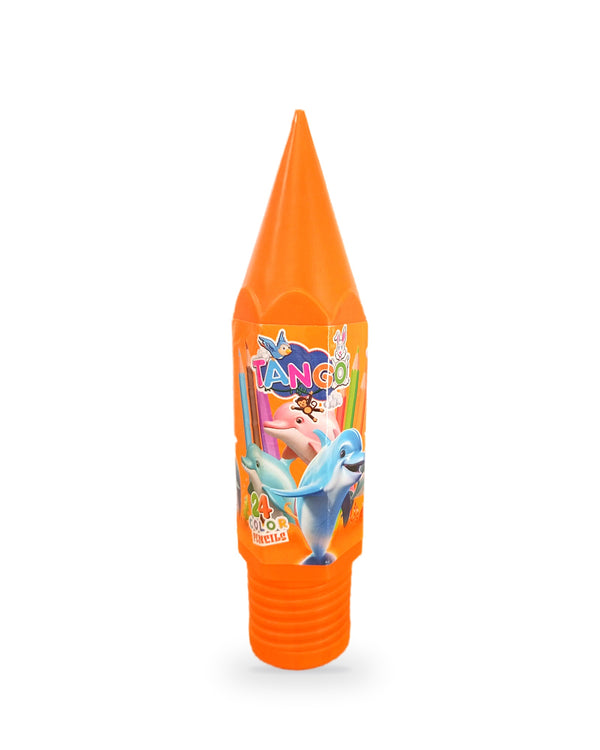 Bahadur Tango 24 Colour Pencils – Pencil-Shaped Case