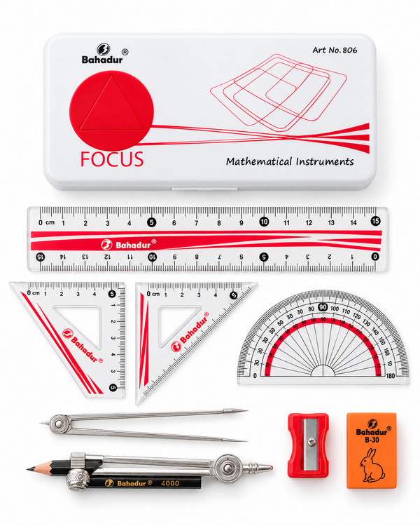 Bahadur Focus 806 Mathematical Instruments Box