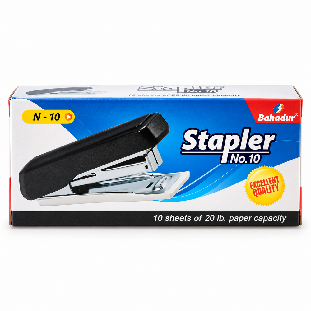 Bahadur N-10 Stapler with Steel Base
