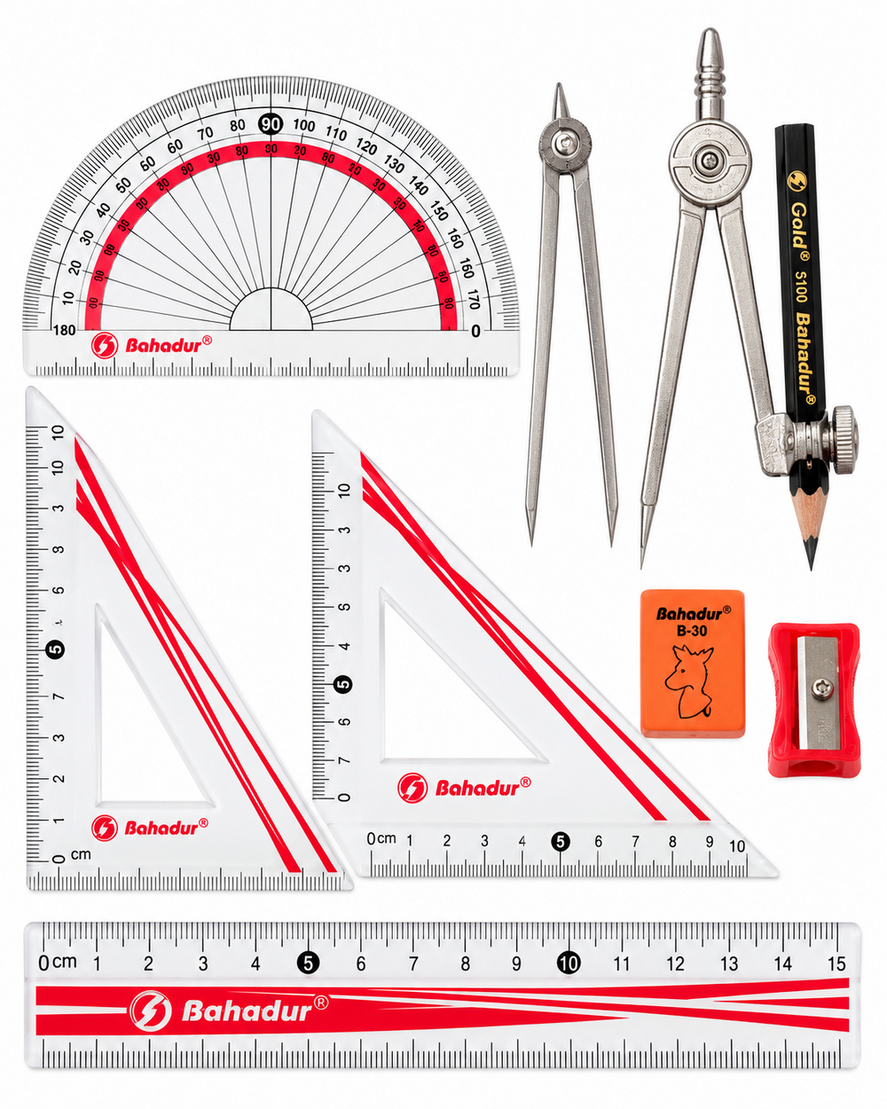 Bahadur Focus 806 Mathematical Instruments Box