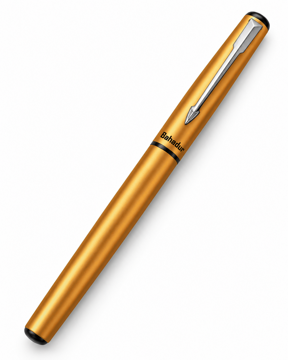 Bahadur 266 Fountain Pen – Slim Glossy Barrel with Steel Clip