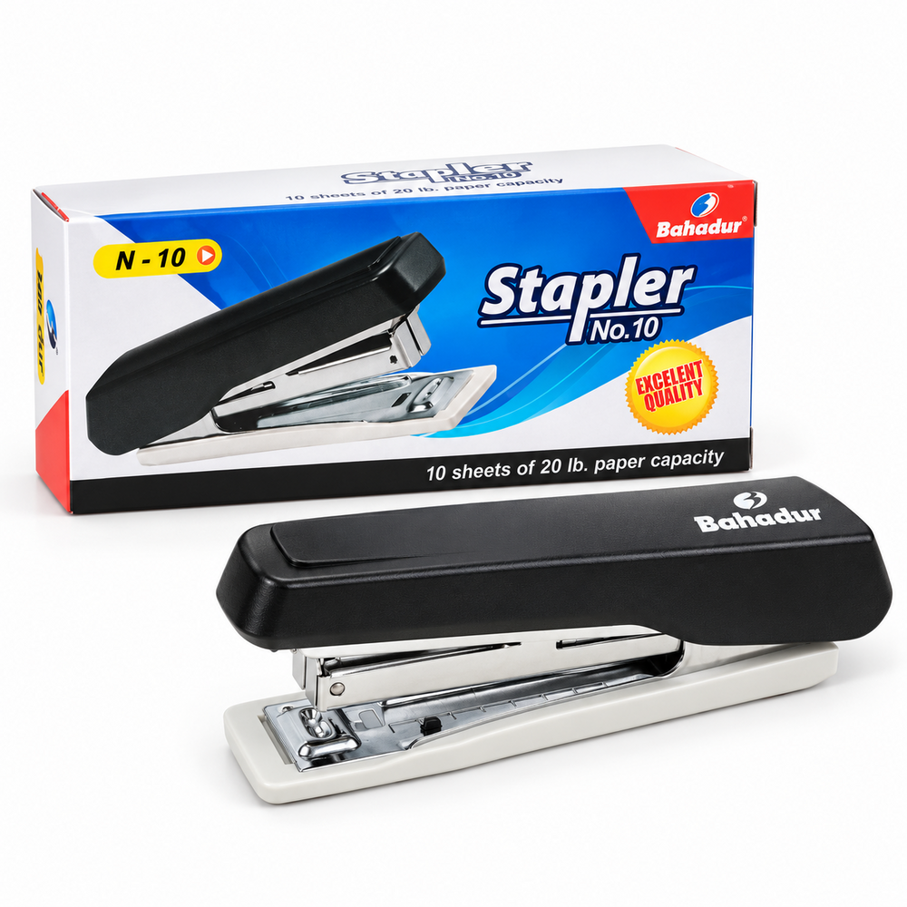 Bahadur N-10 Stapler with Steel Base
