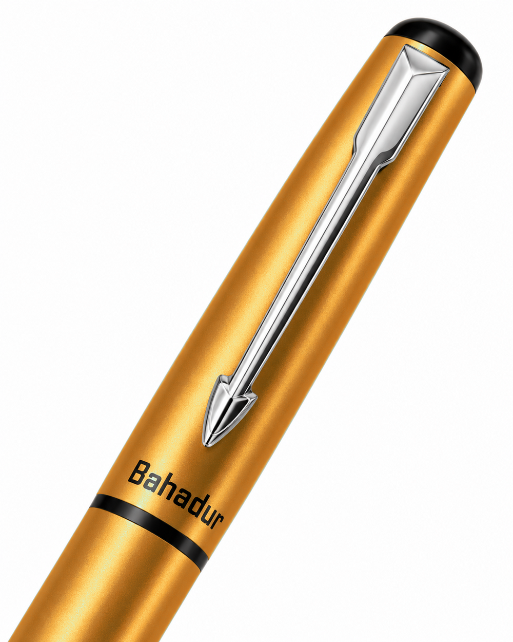 Bahadur 266 Fountain Pen – Slim Glossy Barrel with Steel Clip