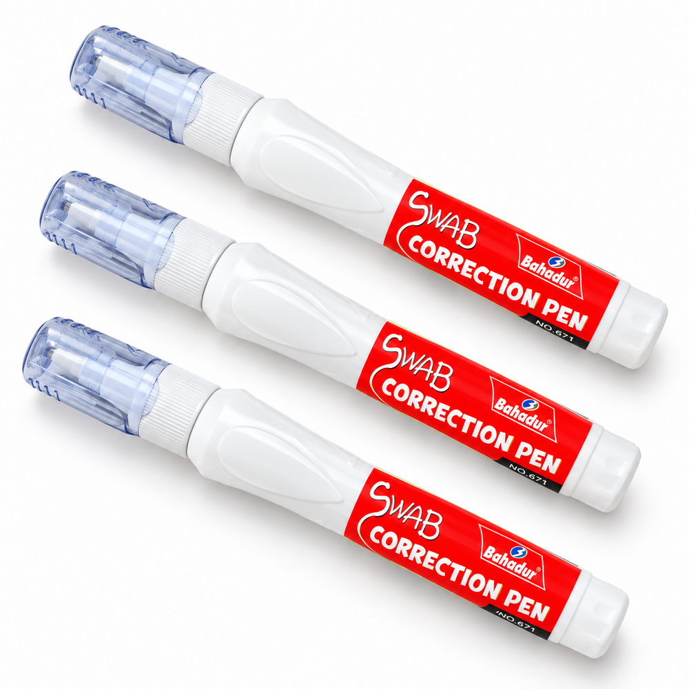 Bahadur Swab 671 Correction Pen with Metal Tip