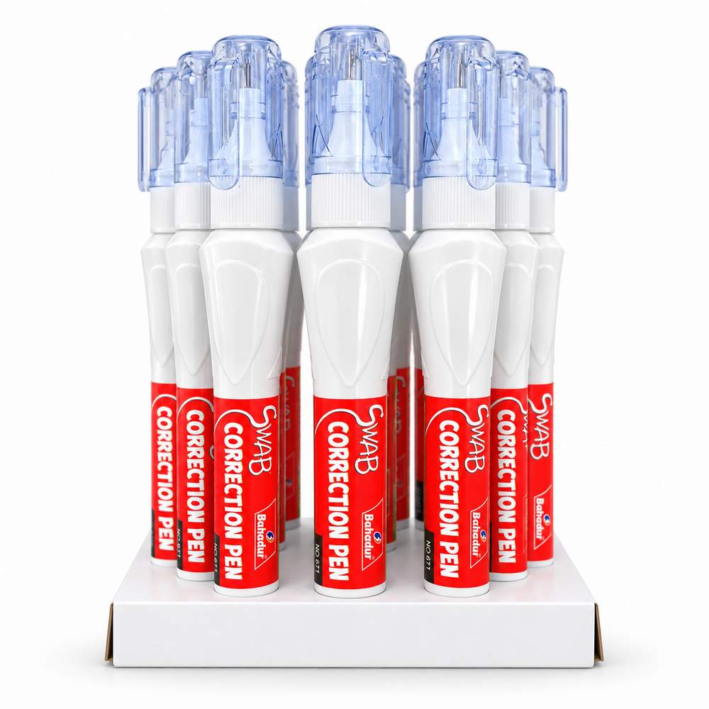 Bahadur Swab 671 Correction Pen with Metal Tip