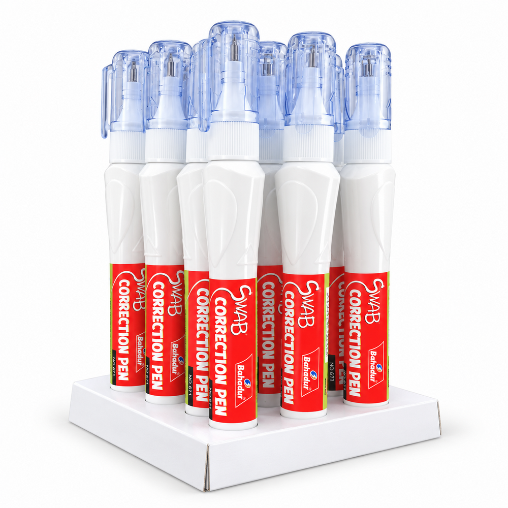 Bahadur Swab 671 Correction Pen with Metal Tip