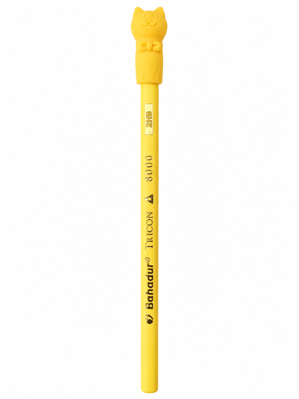 Bahadur Tricon Kitty 8000 Pencils with Kitty Eraser – Jar