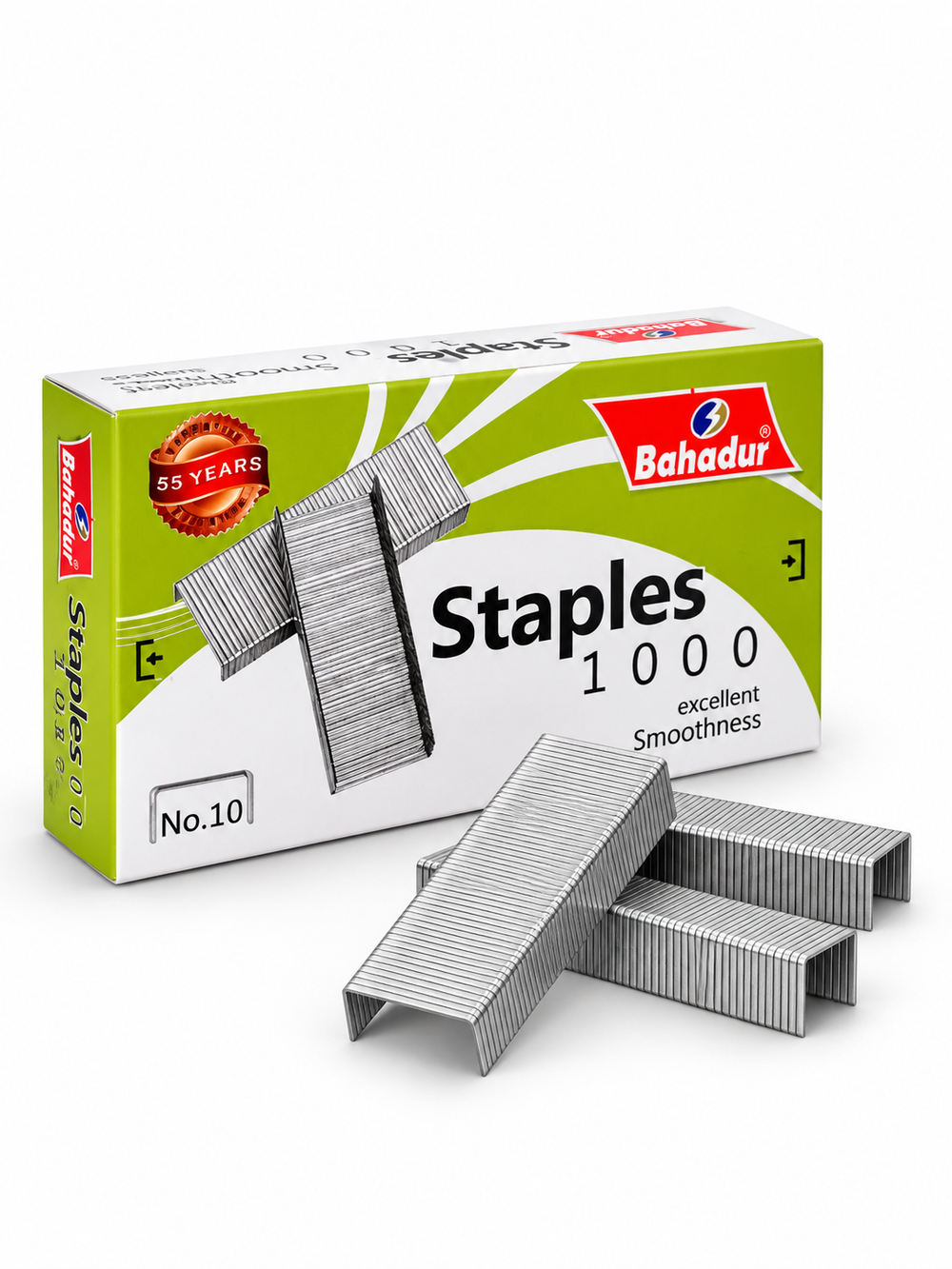 Bahadur No. 10 Staples – Box of 1000