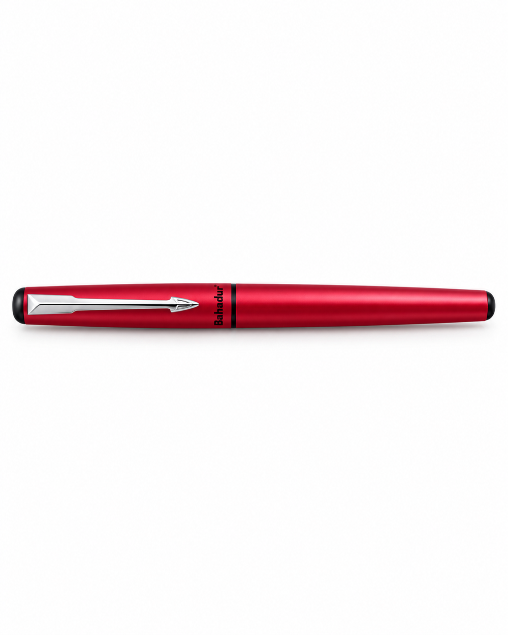 Bahadur 266 Fountain Pen – Slim Glossy Barrel with Steel Clip
