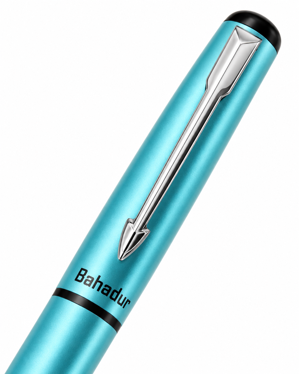Bahadur 266 Fountain Pen – Slim Glossy Barrel with Steel Clip