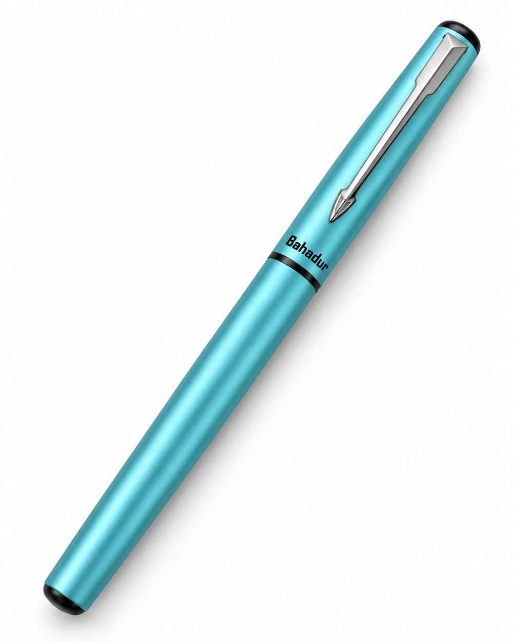 Bahadur 266 Fountain Pen – Slim Glossy Barrel with Steel Clip