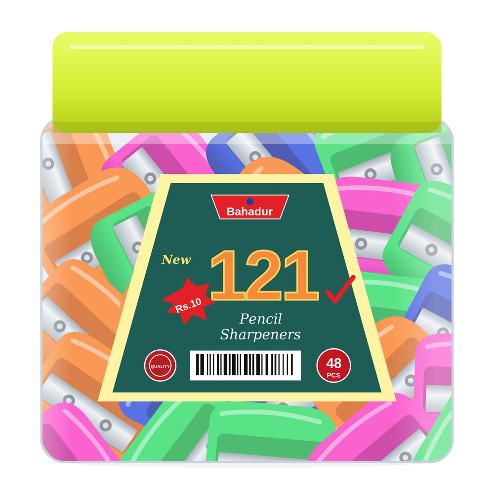 Bahadur 121 Double Screw Sharpener – Jar