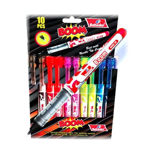 Bahadur boom 404 needle tip fountain pen – catalog photo