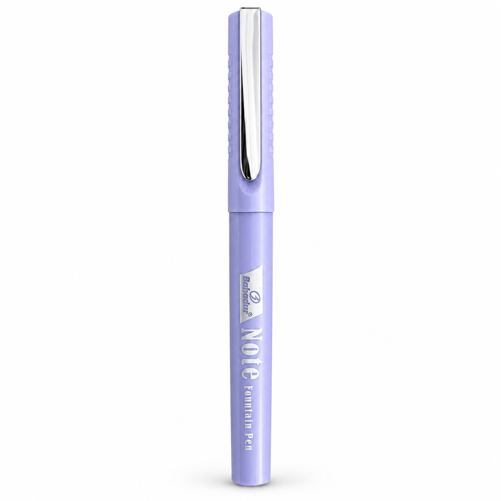 Bahadur Note 517 Fountain Pen – Chrome Clip