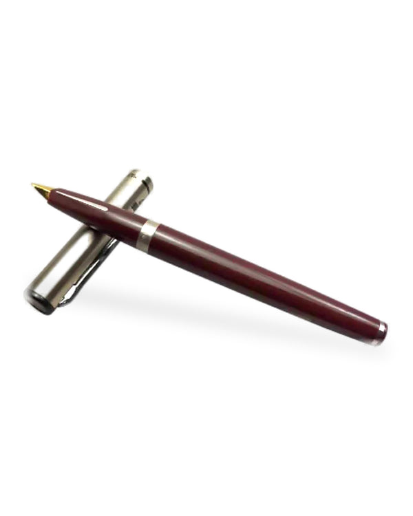 Bahadur 240 Fountain Pen – Chrome Cap