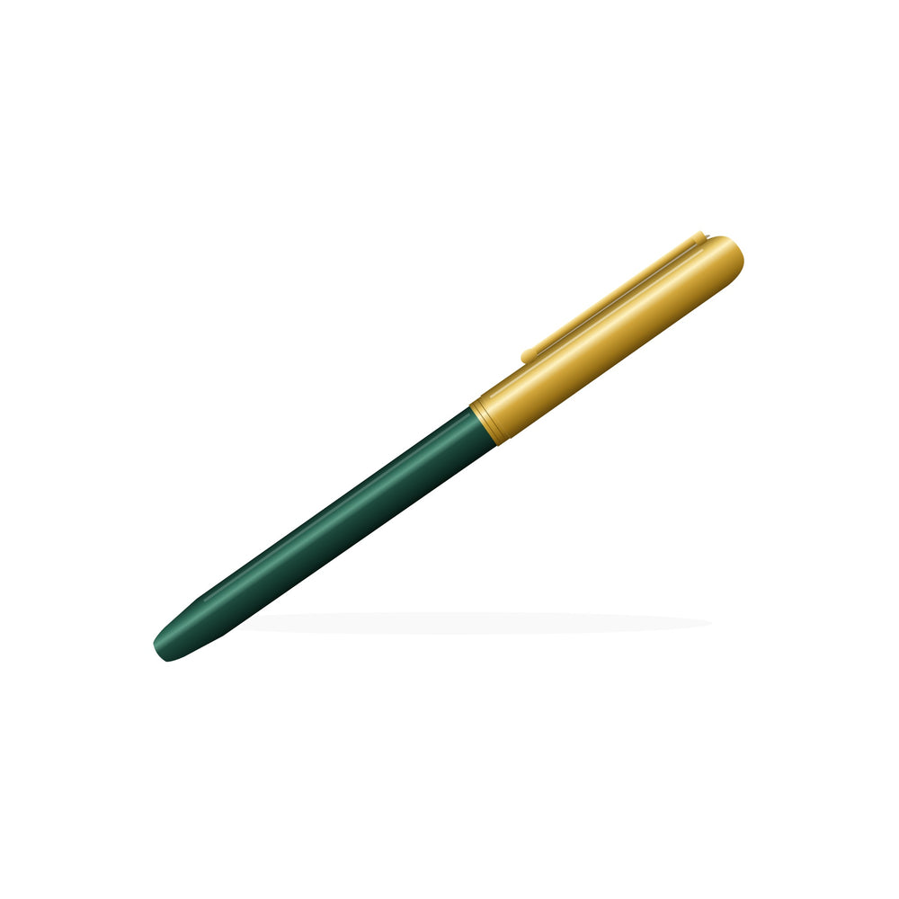 Bahadur 612 Fountain Pen – Classic Gold-Tone Cap