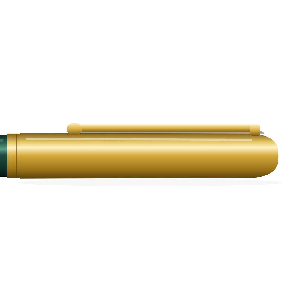Bahadur 612 Fountain Pen – Classic Gold-Tone Cap